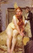 Anders Zorn I Ateljen Spain oil painting artist